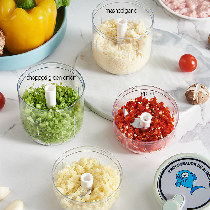 BowLift | Portable Manual Fast Garlic Vegetable Chopper