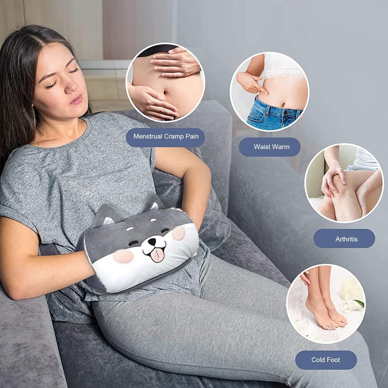 BowLift | Plush Refillable Hot Water Bottle Belt