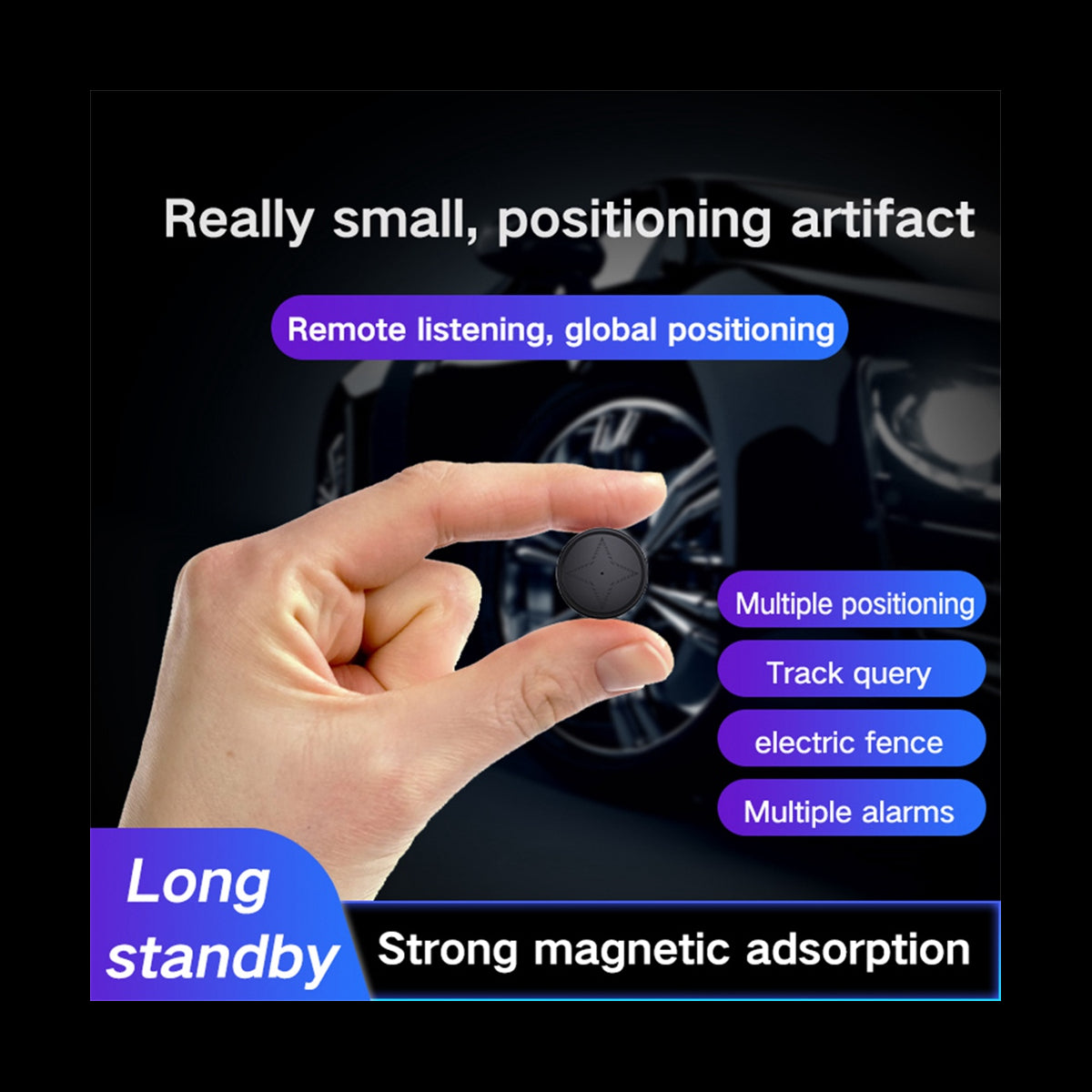 BowLift | Magnetic GPS Tracker for Vehicles
