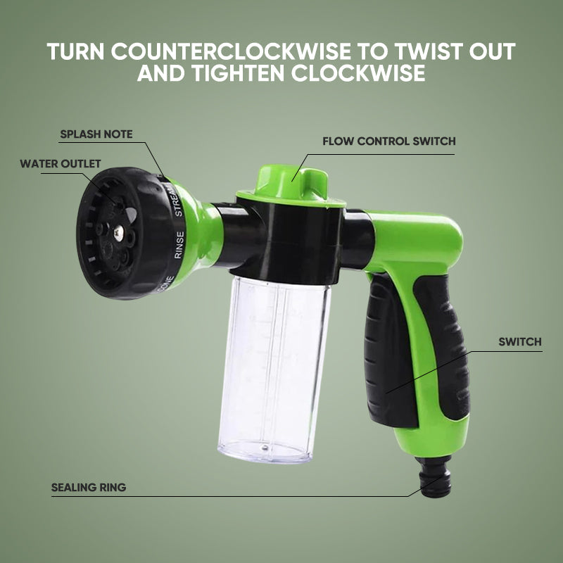 BowLift | Pressure Hose Nozzle Foam Gun