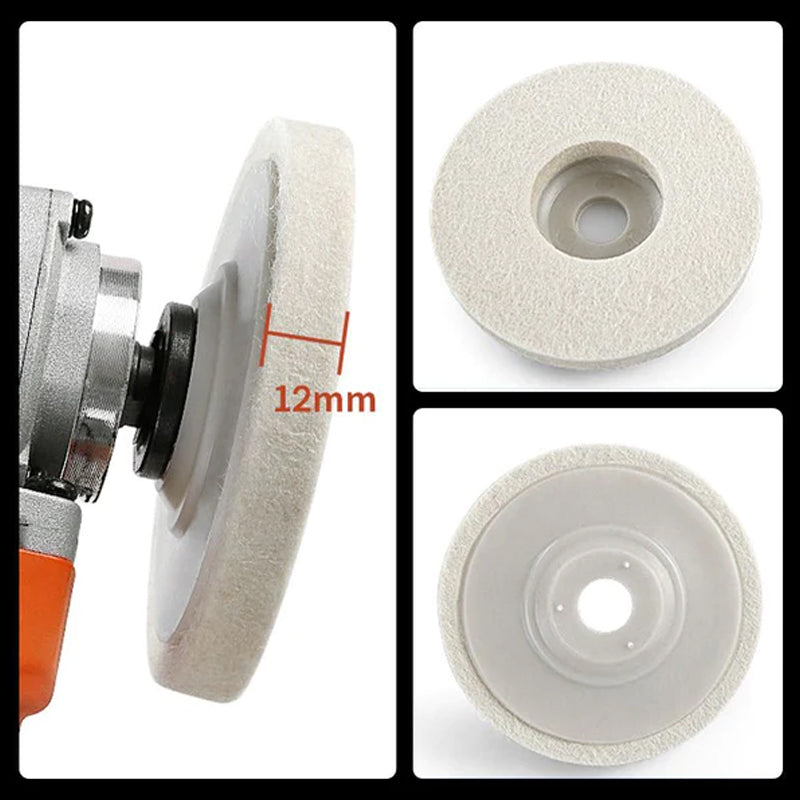 BowLift | Wool Felt Polishing Wheel Disc
