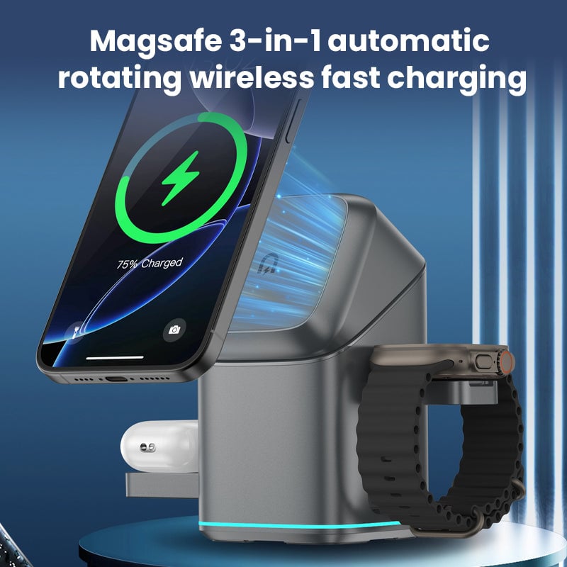 BowLift | 3-in-1 Wireless Fast Charging Charger