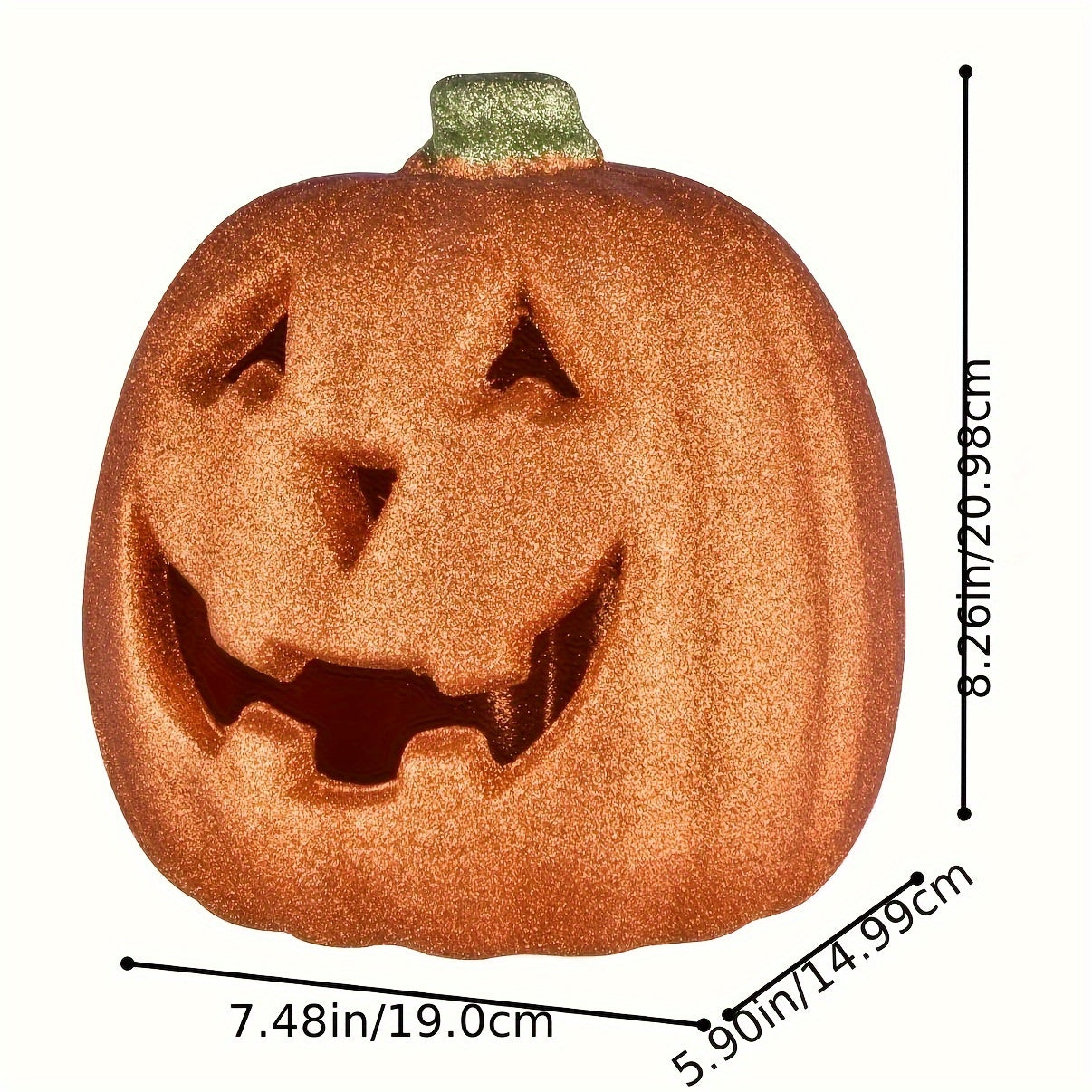 BowLift | Glowing Light-Up Jack O'Lantern Halloween Decoration | Battery Operated