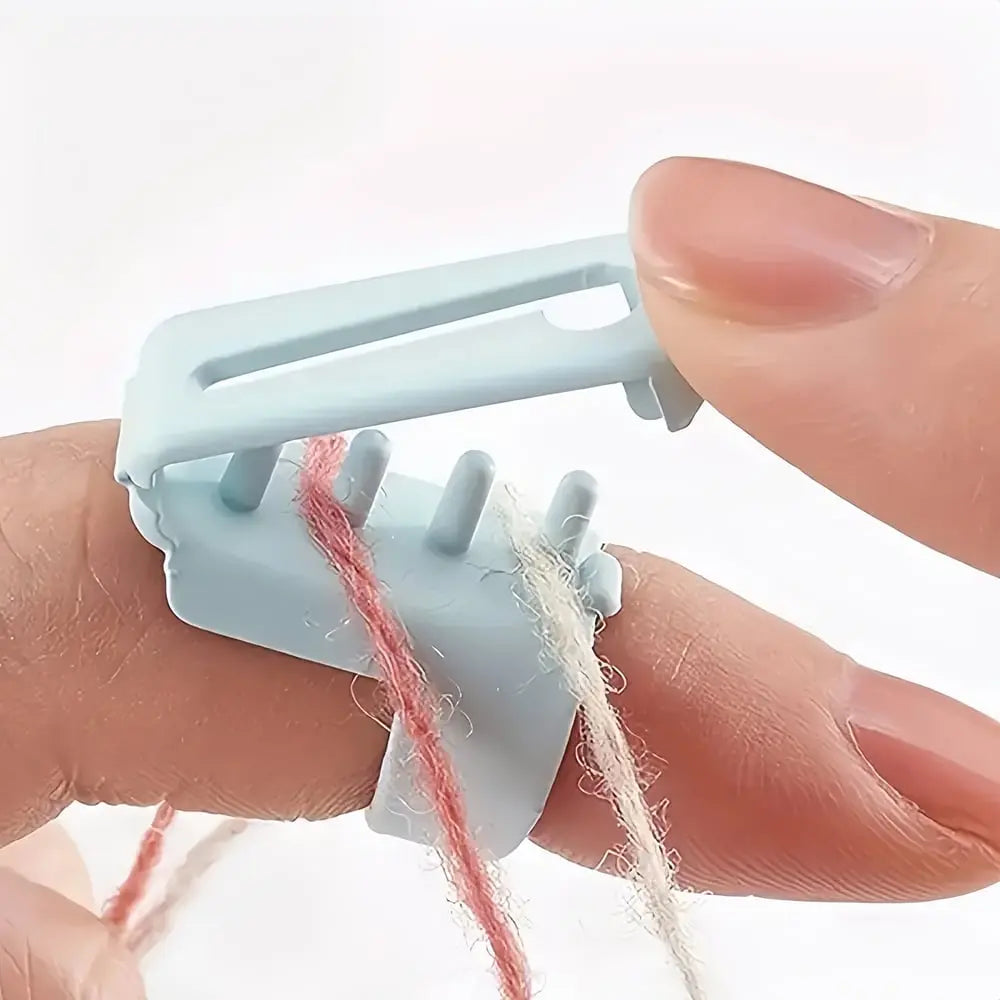 BowLift | 5-piece Set Yarn Guide Ring – for comfortable and fast knitting & crocheting!