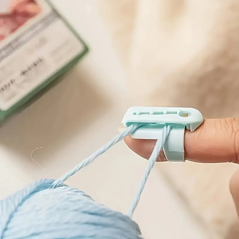 BowLift | 5-piece Set Yarn Guide Ring – for comfortable and fast knitting & crocheting!