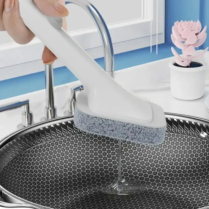 BowLift | Long Handle Disposable Kitchen Cleaning Brush Kit