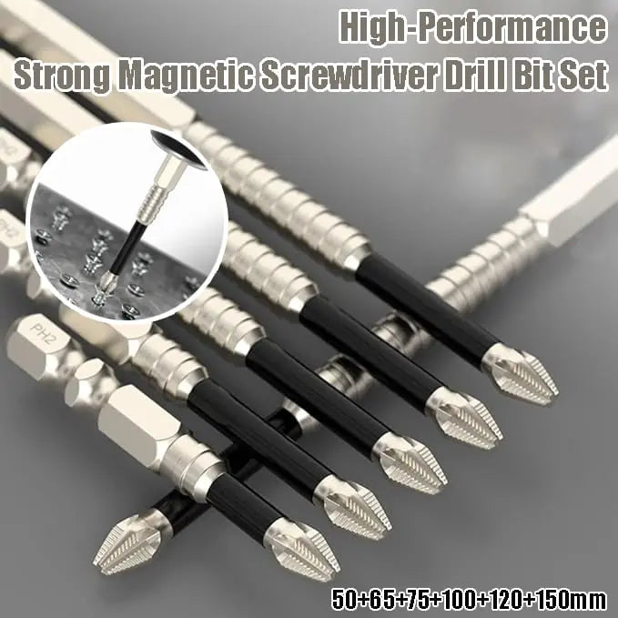 BowLift | 6 Pieces Magnetic Screwdriver Bit Set – Precise, Durable, Versatile