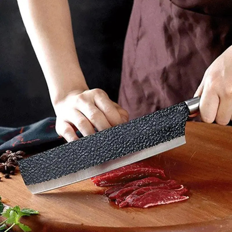 BowLift | 6-piece kitchen knife set with ergonomic wooden handles