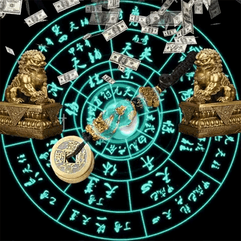 BowLift | FengShui Pi Xiu Coin Keychain