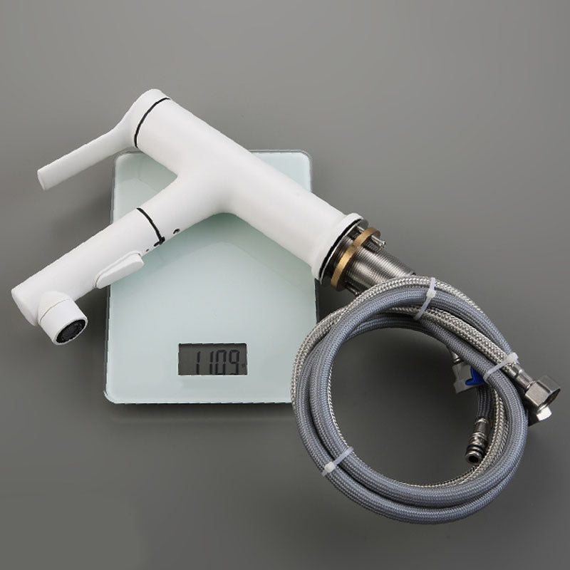 BowLift | Contemporary Single Handle Faucet Retractable Sink Faucet with Lever Handle