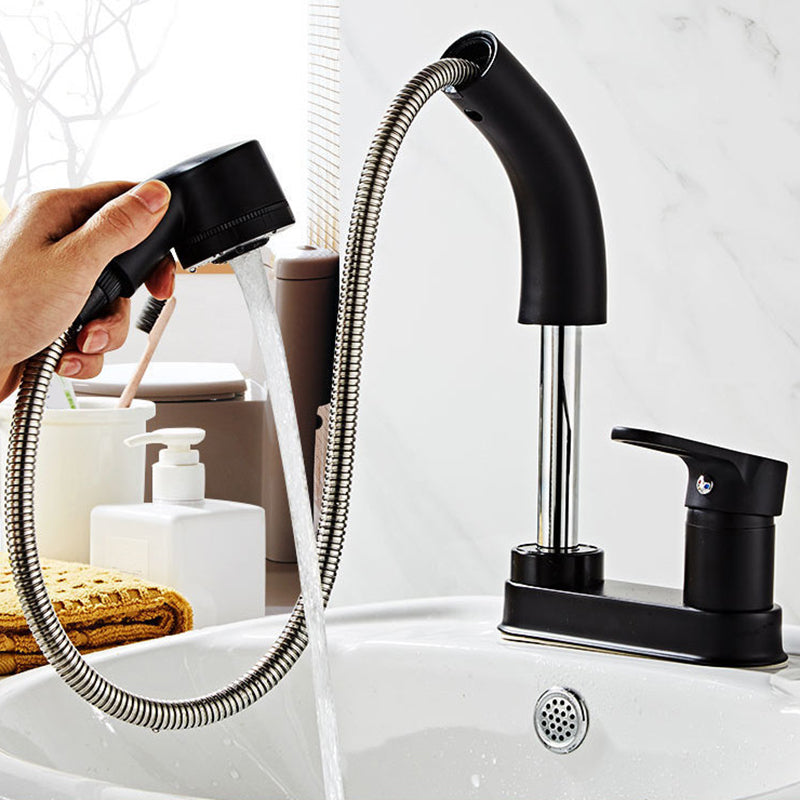 BowLift | Modern 1-Hand Sink Faucet 2 Hole Centerset Bathroom Fixture
