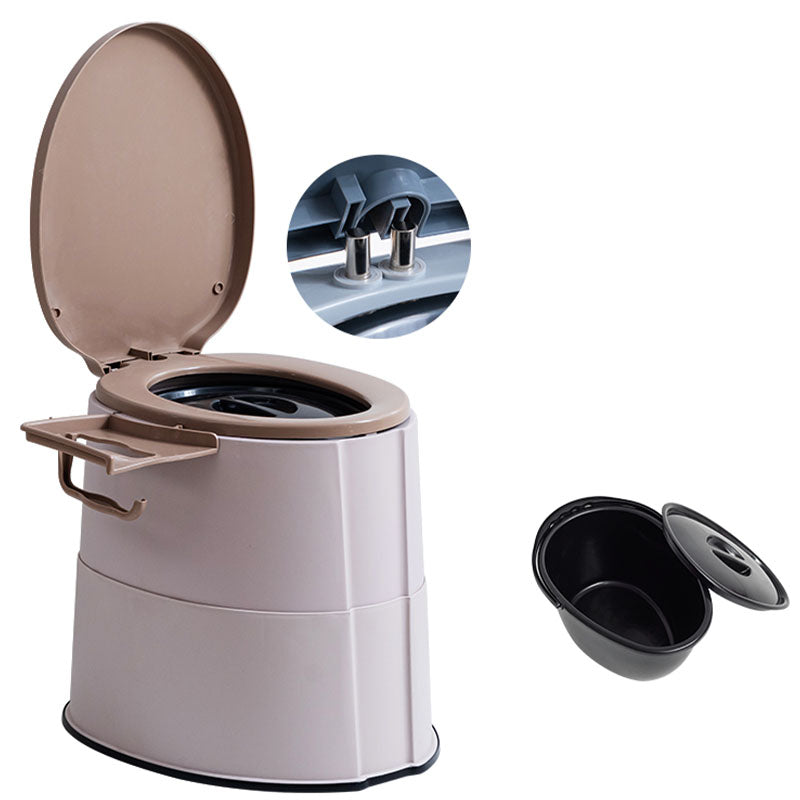 BowLift | Contemporary plastic floor-mounted toilet bowl with toilet seat for the bathroom