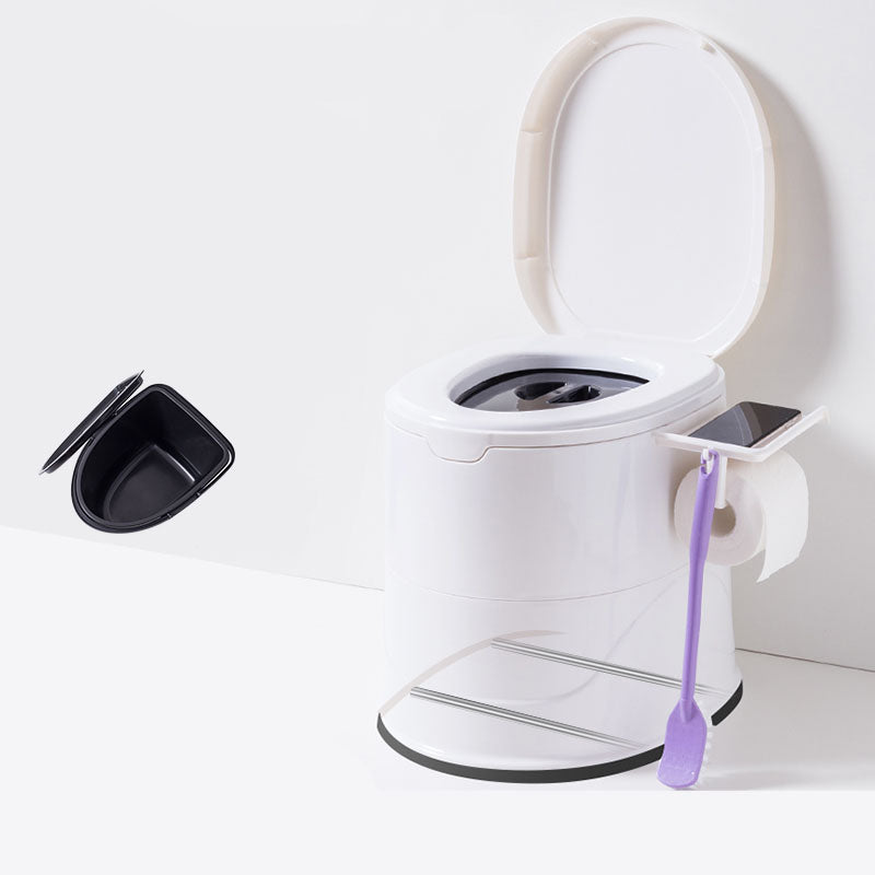 BowLift | Contemporary Floor-Mounted Toilet Plastic WC for the Bathroom