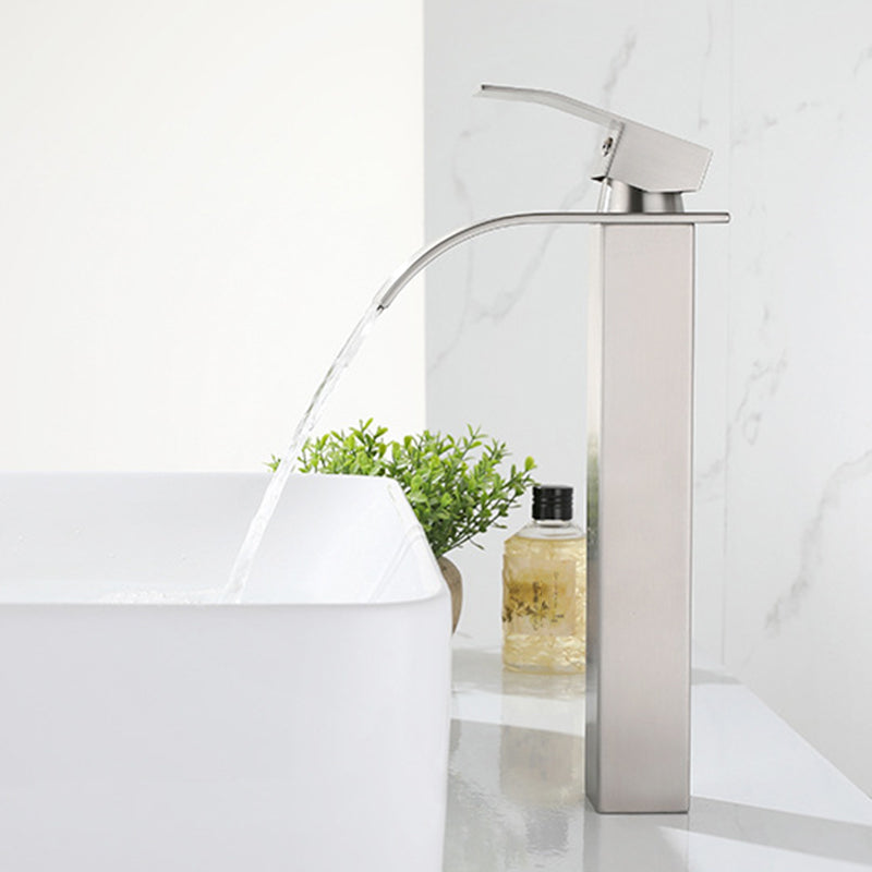 BowLift | Waterfall Basin Tap Bathroom Faucet Lightweight Luxury Basin Faucet