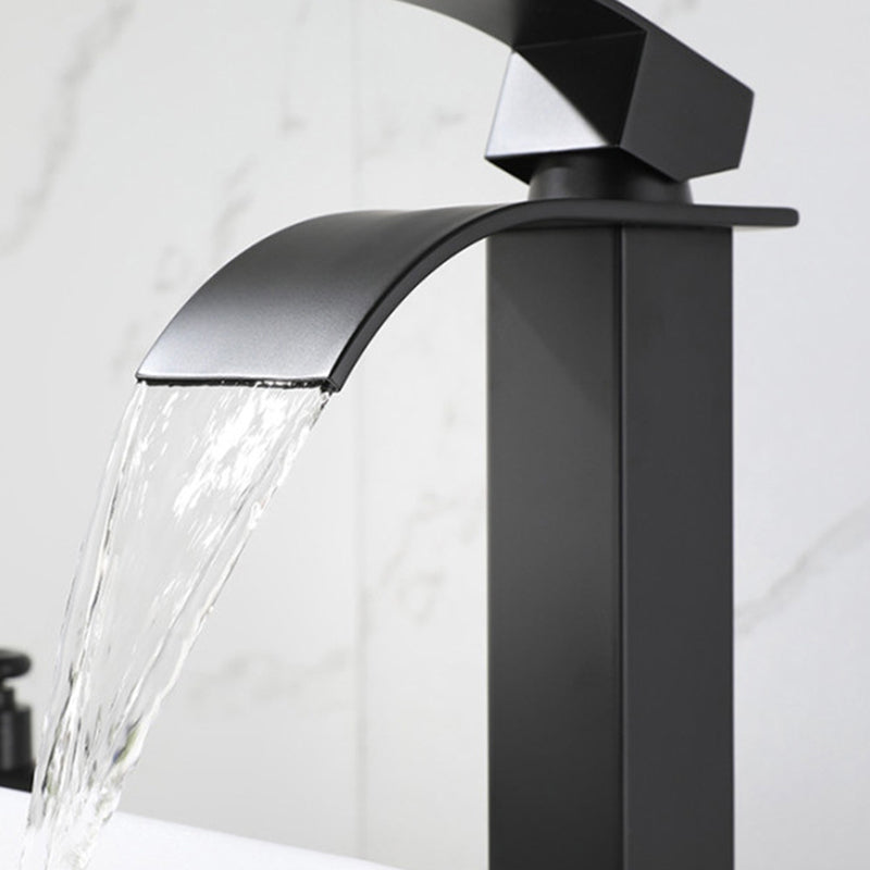 BowLift | Waterfall Basin Tap Bathroom Faucet Lightweight Luxury Basin Faucet