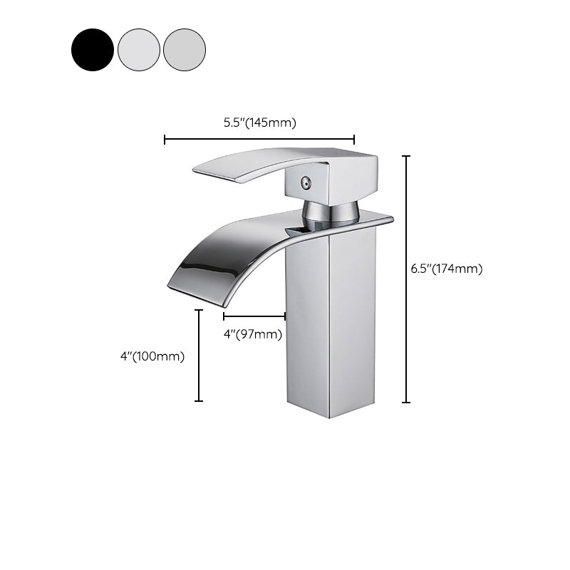 BowLift | Waterfall Basin Tap Bathroom Faucet Lightweight Luxury Basin Faucet