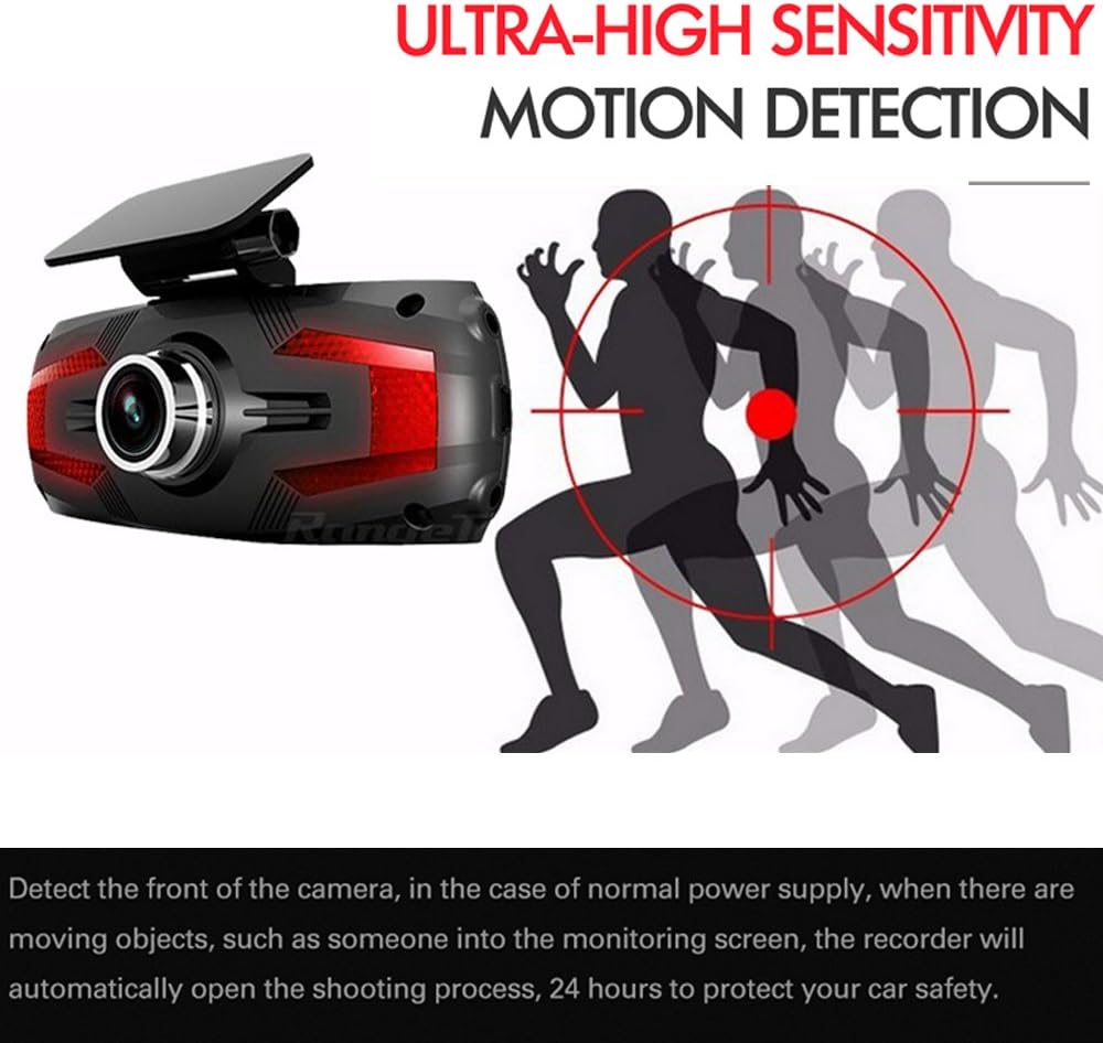 BowLift | Dual Camera Dash Cam 2.7" LCD with 170° Wide Angle and Rear View