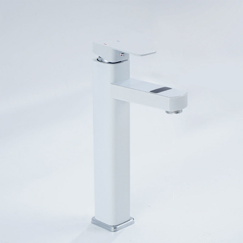 BowLift | Contemporary sink faucet Digital display Monochrome Low arch basin Bathroom sink