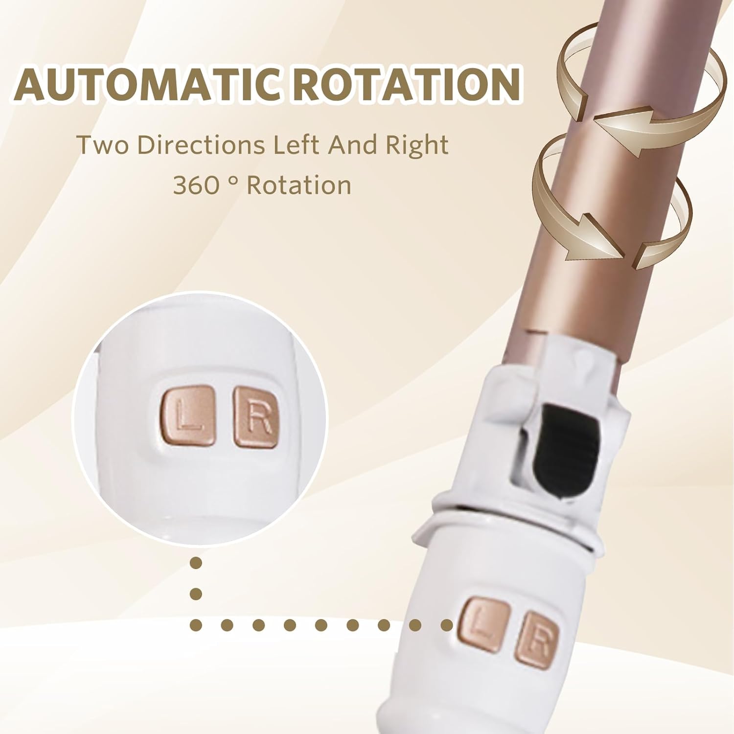 BowLift | Curling Iron | Dual Barrel Hair Styler for Home Use