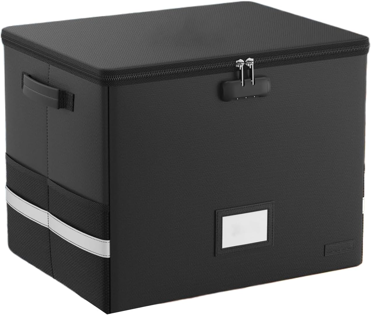 BowLift | Fireproof Record Storage Case – Waterproof Organizer for 150+ 12-Inch Records – Arcion