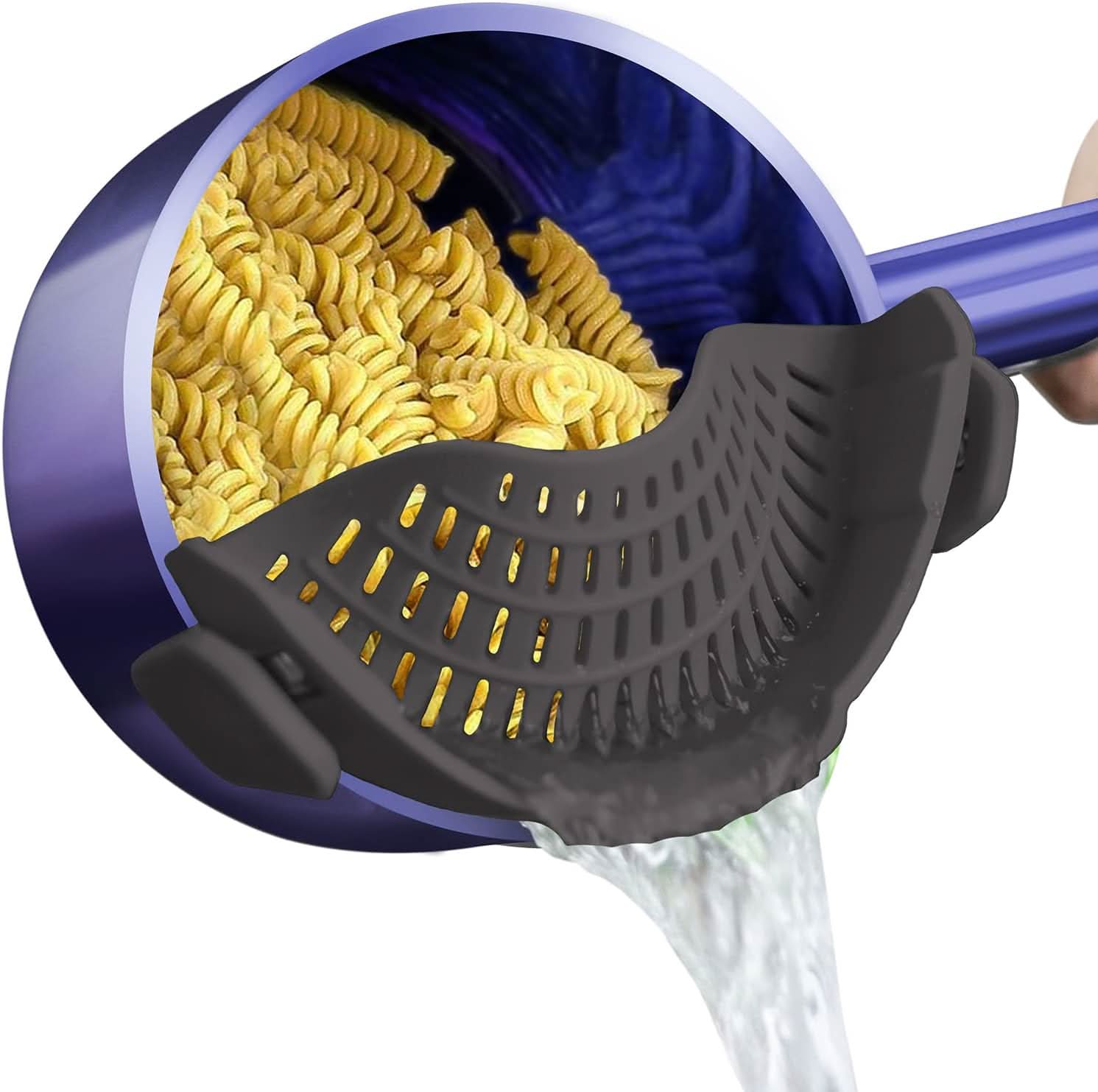 BowLift | ClipOn - Silicone sieve for pots and pans