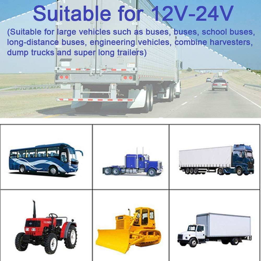 BowLift | Truck Backup Camera 12V/24V with 18 LED IR Night Vision IP68