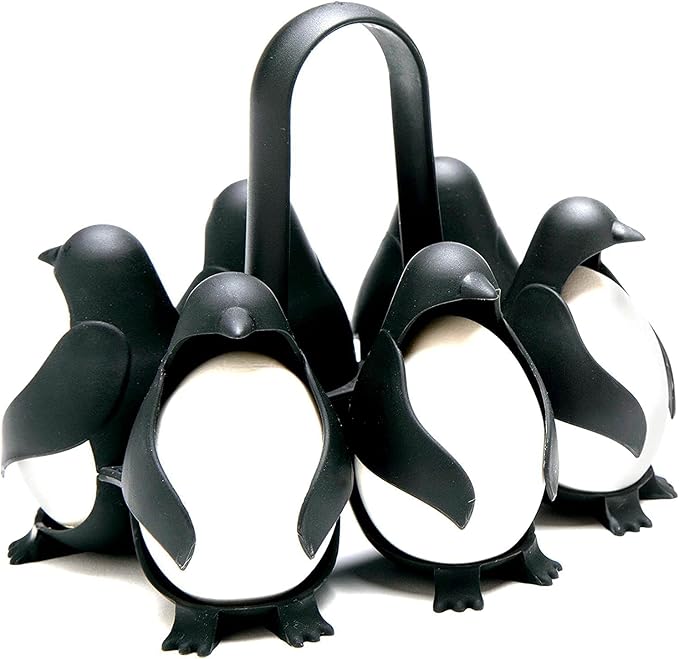 BowLift | 3-in-1 Egg Holder With Cute Penguin Design