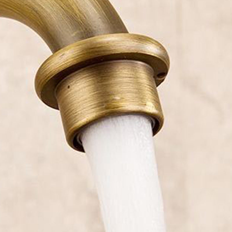 BowLift | Glam Centerset Faucet Single Hole Sink Faucet with 2 Handles