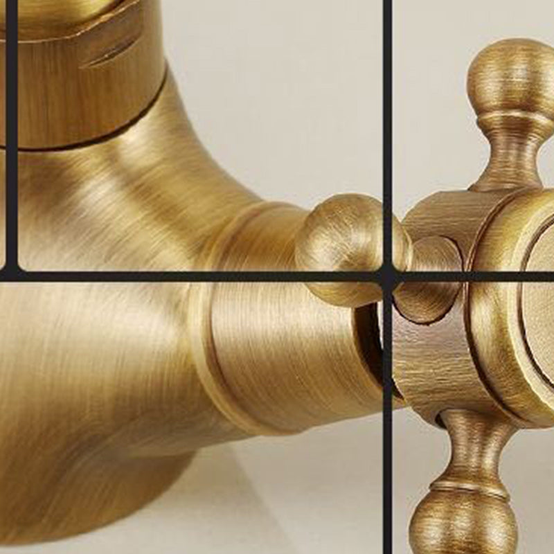 BowLift | Glam Centerset Faucet Single Hole Sink Faucet with 2 Handles