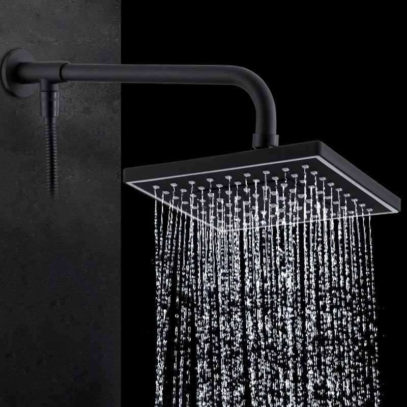 BowLift | Contemporary Style Shower Head Plastic Fixed Shower Head in Round and Square Shape