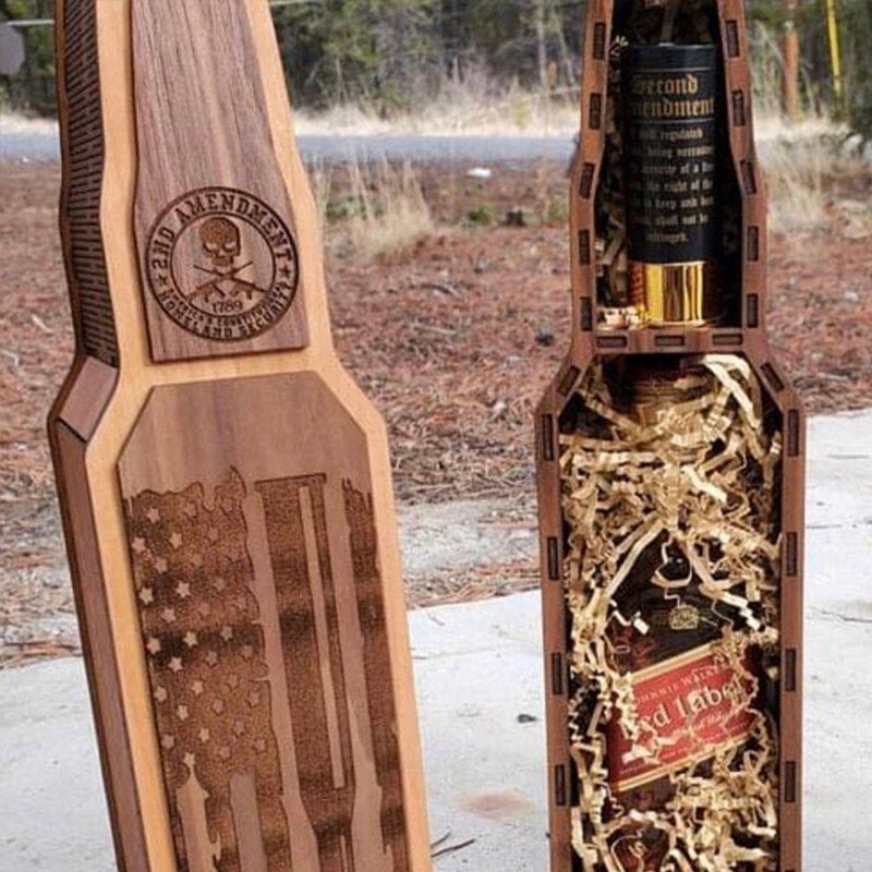 BowLift | 2nd Amendment wooden box