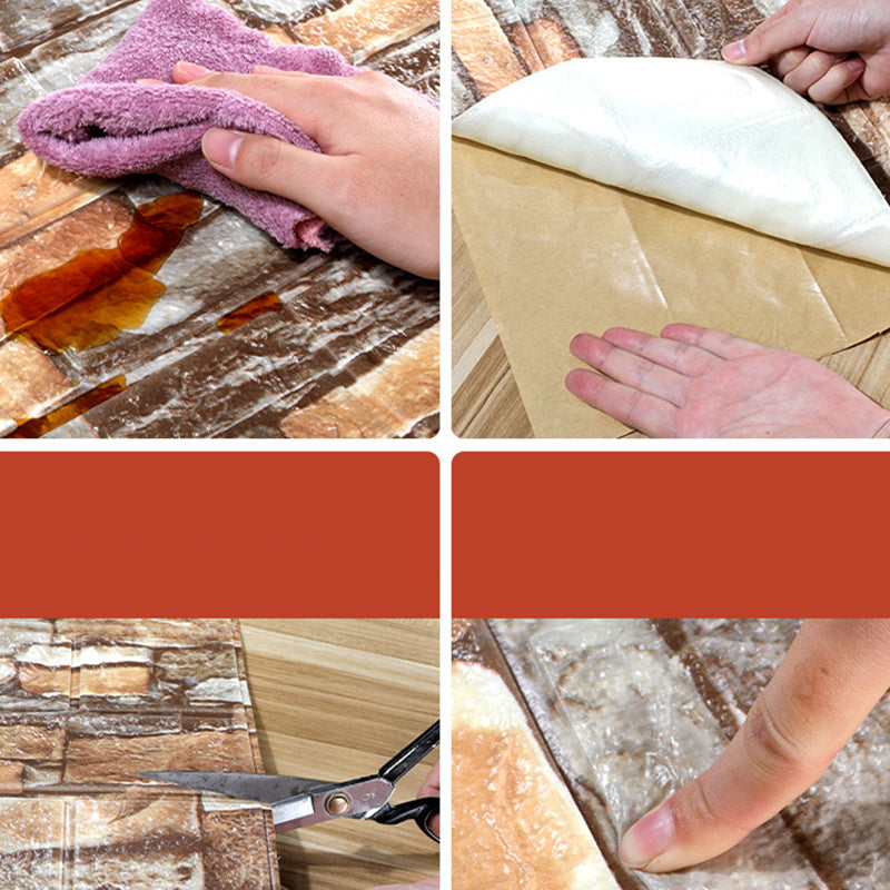 BowLift | Artificial Brick Wall Panel In Industrial Style Simple Living Living Room Wall Panel (1-Pack)