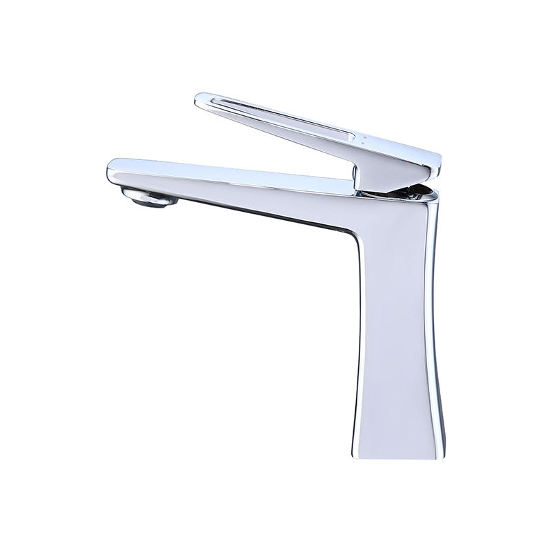 BowLift | Glam Vessel Sink Faucet Brass Lever Handles with Drain Assembly Sink Mixer