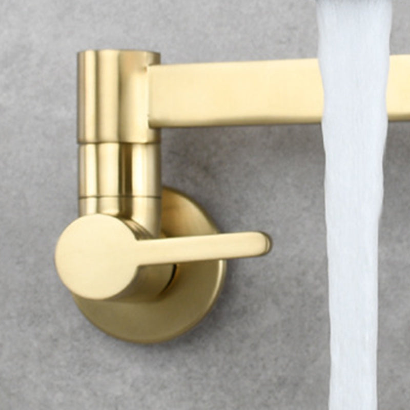 BowLift | Beautiful Wall Mounted Brass Fixtures Stain Resistant Wall Mounted Bathroom Faucet