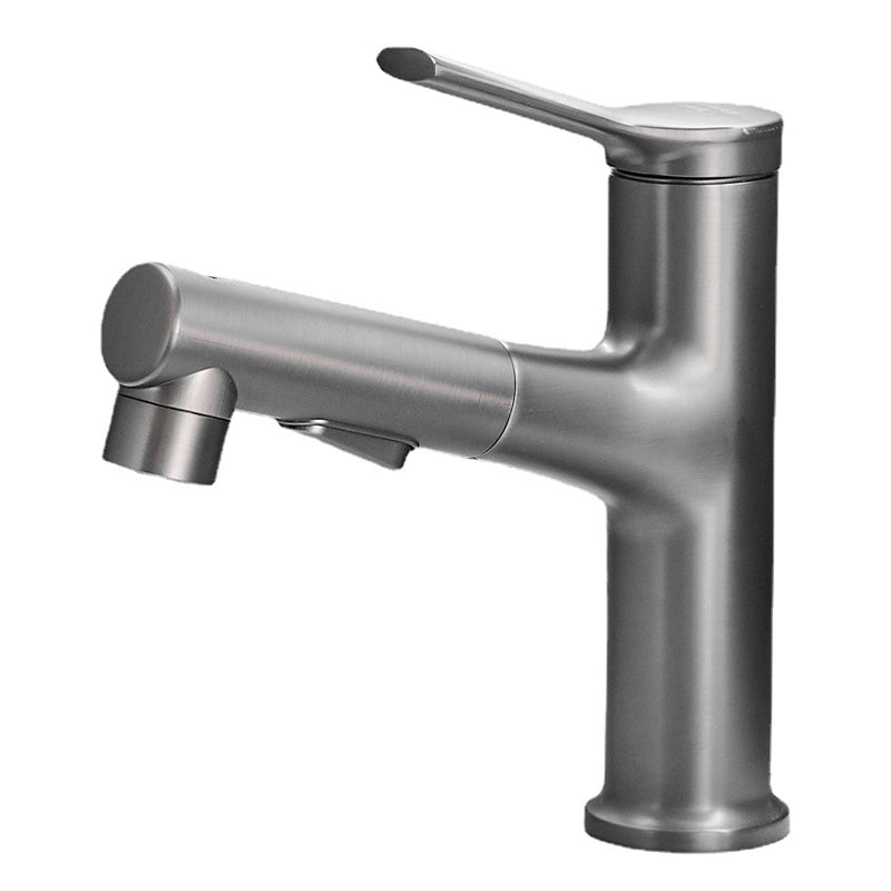 BowLift | Contemporary Single Color Faucet Low Arc Centerset Sink Faucet for Bathroom