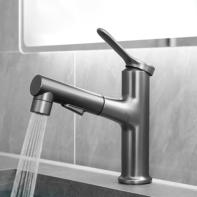 BowLift | Contemporary Single Color Faucet Low Arc Centerset Sink Faucet for Bathroom