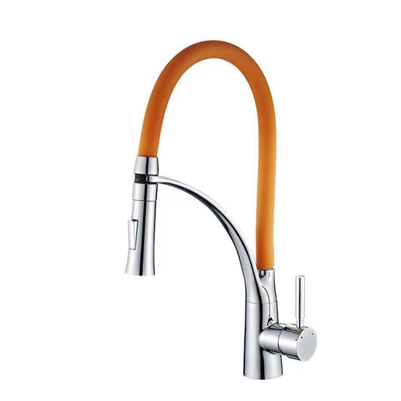 BowLift | Modern 1-Hand Faucets Copper Touchless with Water Dispenser Standard Kitchen Faucet