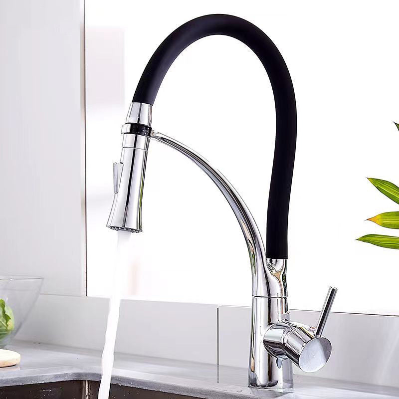 BowLift | Modern 1-Hand Faucets Copper Touchless with Water Dispenser Standard Kitchen Faucet