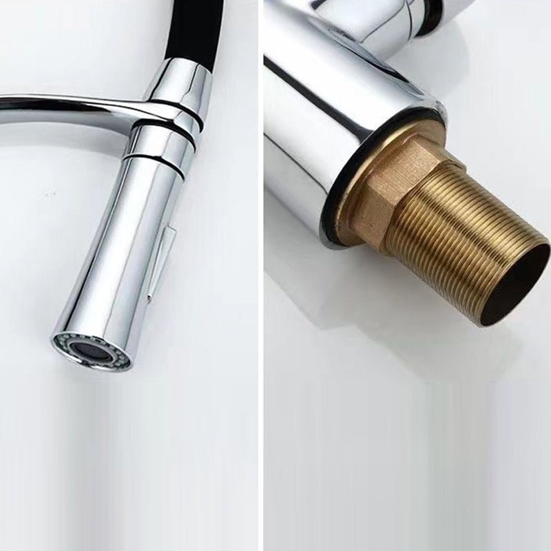 BowLift | Modern 1-Hand Faucets Copper Touchless with Water Dispenser Standard Kitchen Faucet