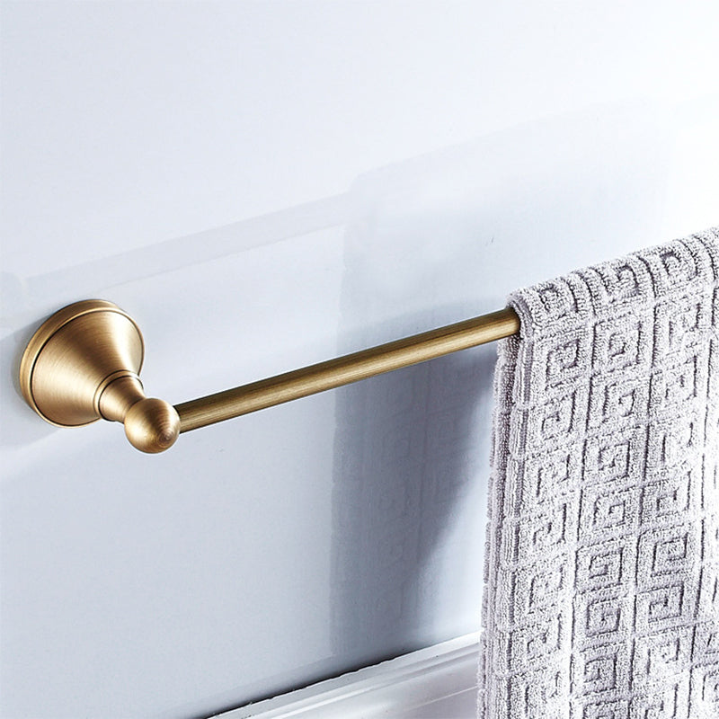 BowLift | Metal Bathroom Set 4-Piece Traditional Style Gold Bathroom Hardware Set