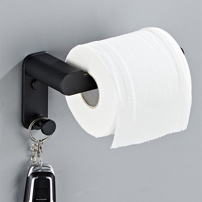 BowLift | Metal Bathroom Set 5-piece Modern Style Black Bathroom Accessories Set