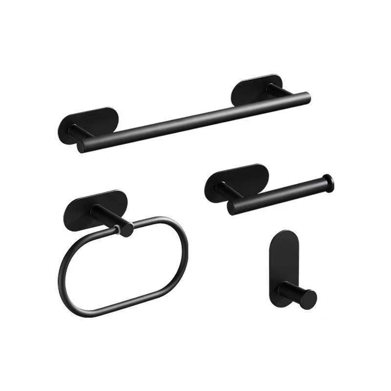 BowLift | Metal Bathroom Set 4-piece Modern Style Bathroom Fixtures Set