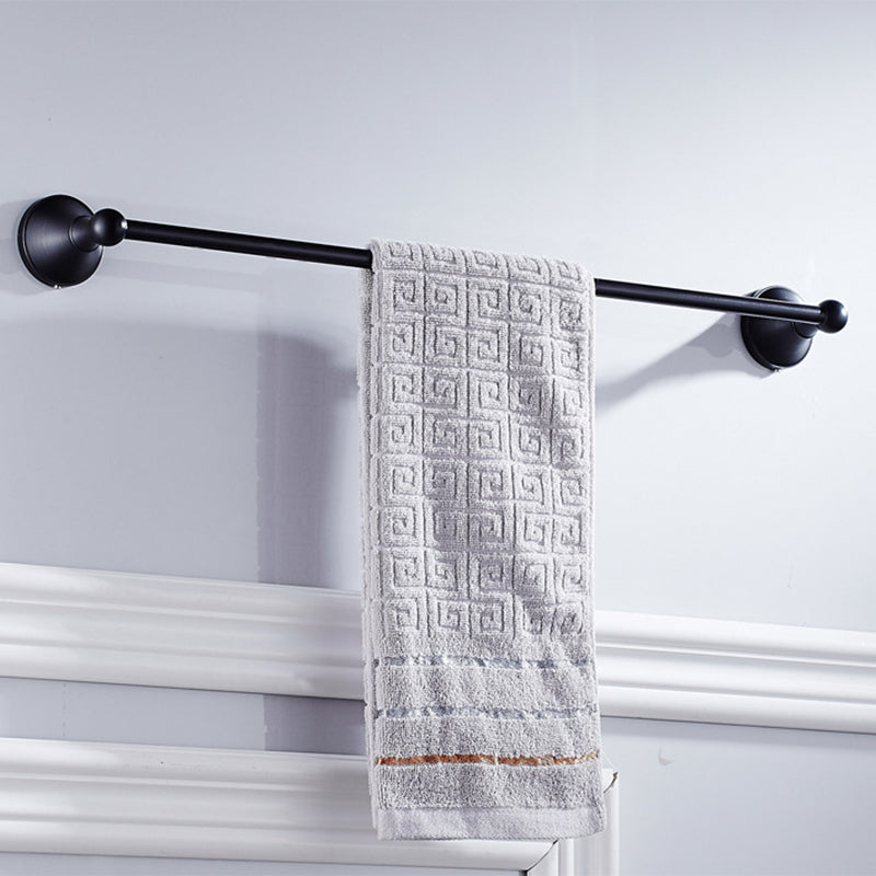 BowLift | Metal Bathroom Set 4-piece Traditional Style Black Bathroom Accessory Set