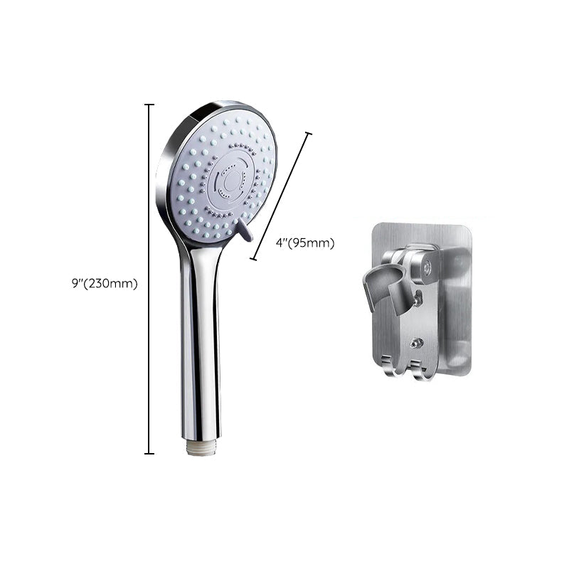 BowLift | Modern Plastic Showerhead Wall Mounted Showerhead with Adjustable Spray Pattern