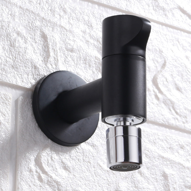 BowLift | Contemporary Wall-Mounted Bathroom Faucet Knob Handle Solid Brass Round Faucet