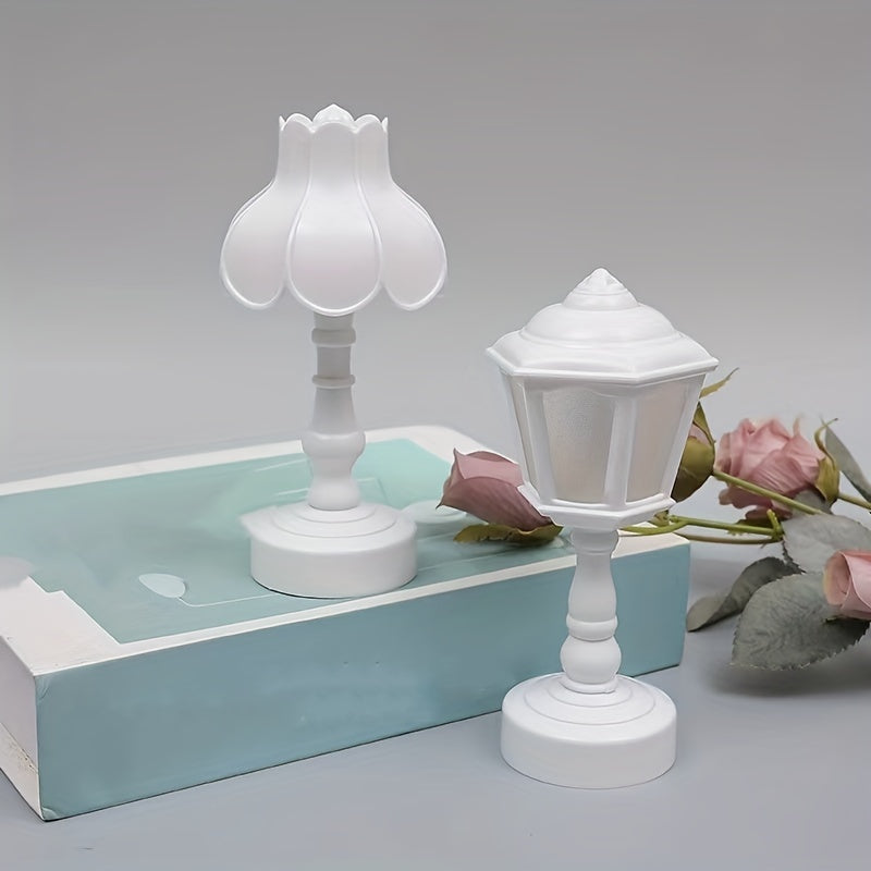 LumiDeco - Retro LED Mini Table Lamp for Home Bowlift