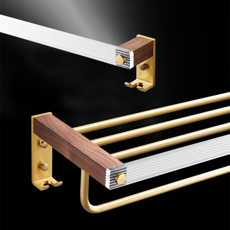 BowLift | Metal Minimalist Bathroom accessory single or in set in Gold