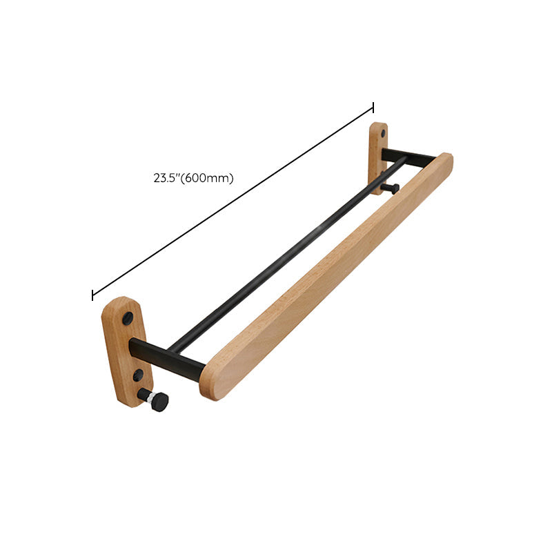 BowLift | Metal and wood bathroom accessories as a single piece or in a set in black