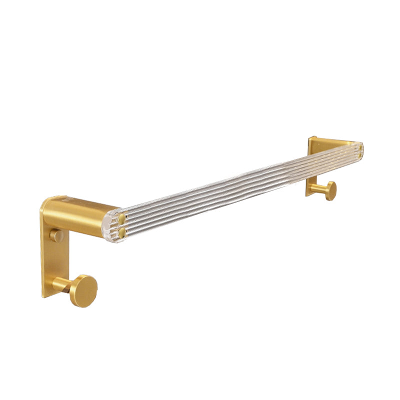 BowLift | Metal and acrylic bathroom accessories as a single piece or in a set in gold