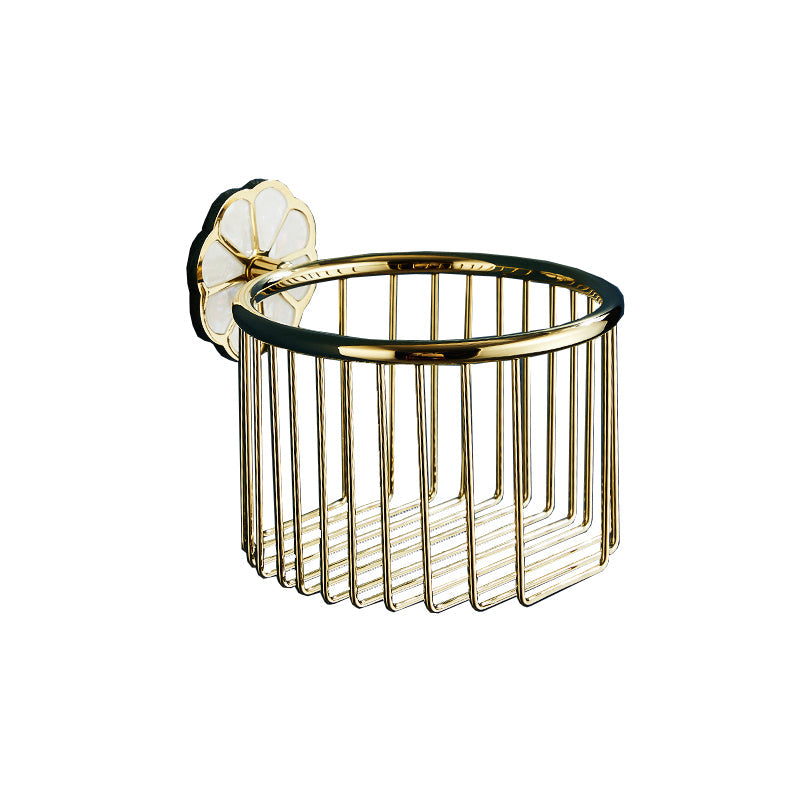 BowLift | Metal Simple Bathroom Accessories as a Single Piece or in a Set in Gold